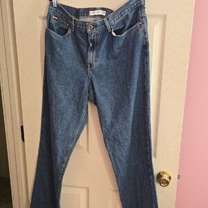 Tommy Hilfiger Blue Denim Jeans with Red Stitching